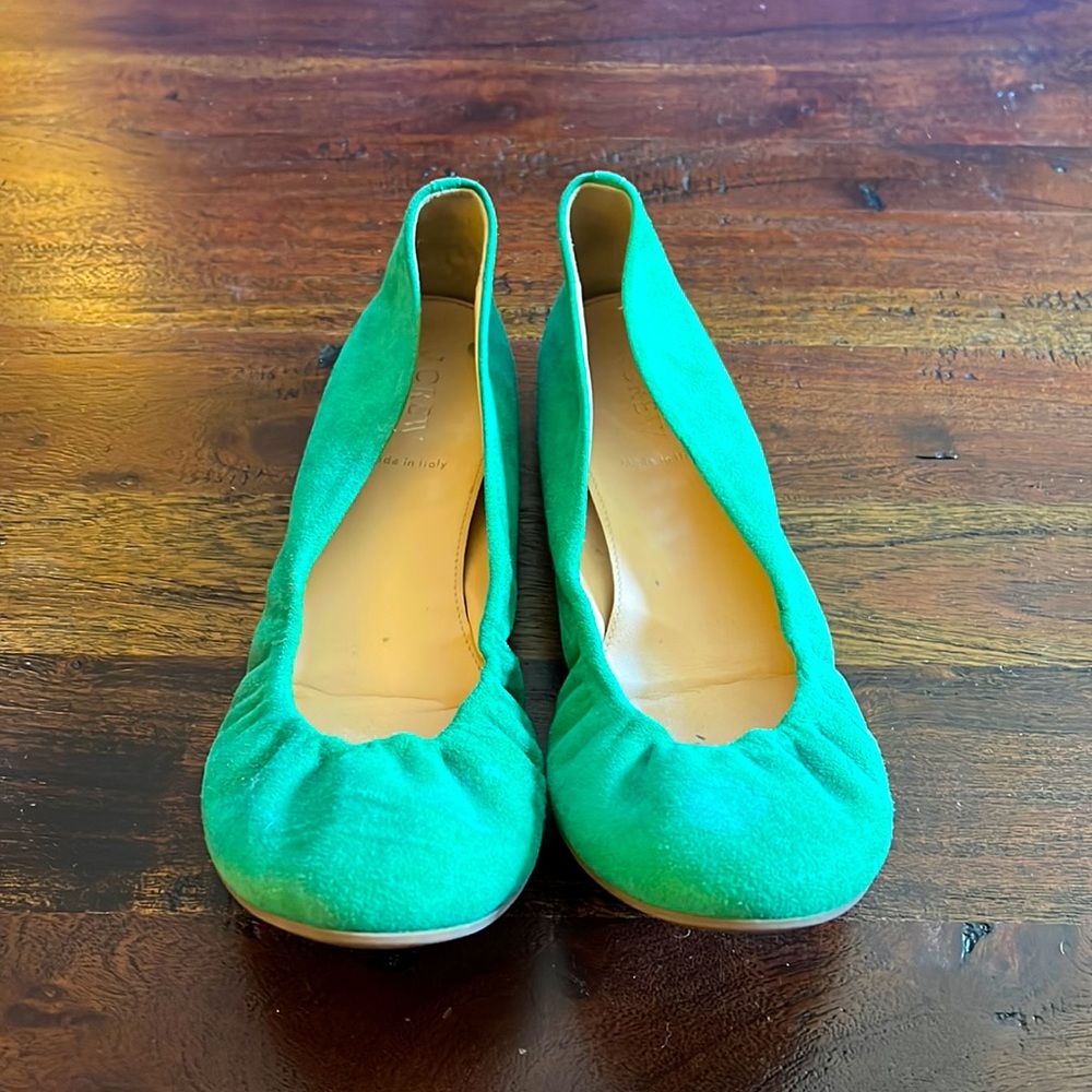 J.Crew Suede Cece Ballet flats